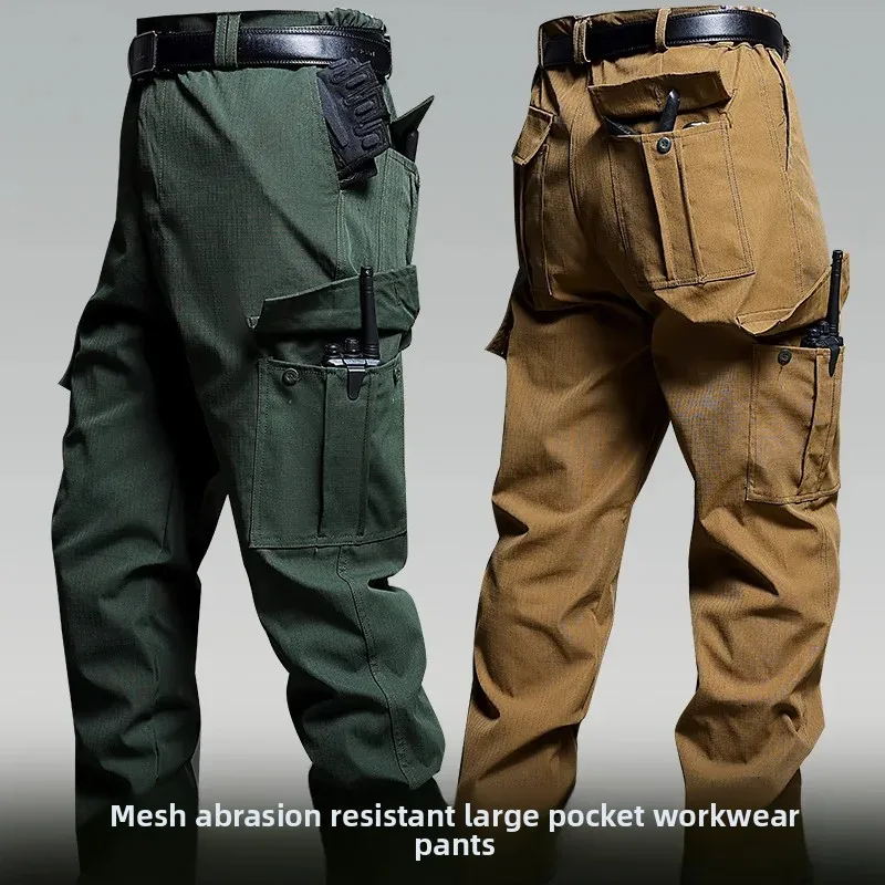 نمط جديد في الهواء الطلق التكتيكية مقاوم للماء السراويل التمويه التدريب عمال الرعد الكهربائية الجيل الثاني بنطلون #3