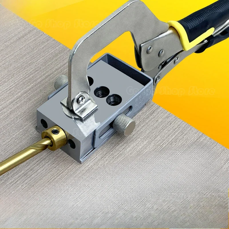 9Mm Slant Hole Punch Plug Screw Opening Positioner Woodworking Portable Slant Hole Formwork Connection Tool