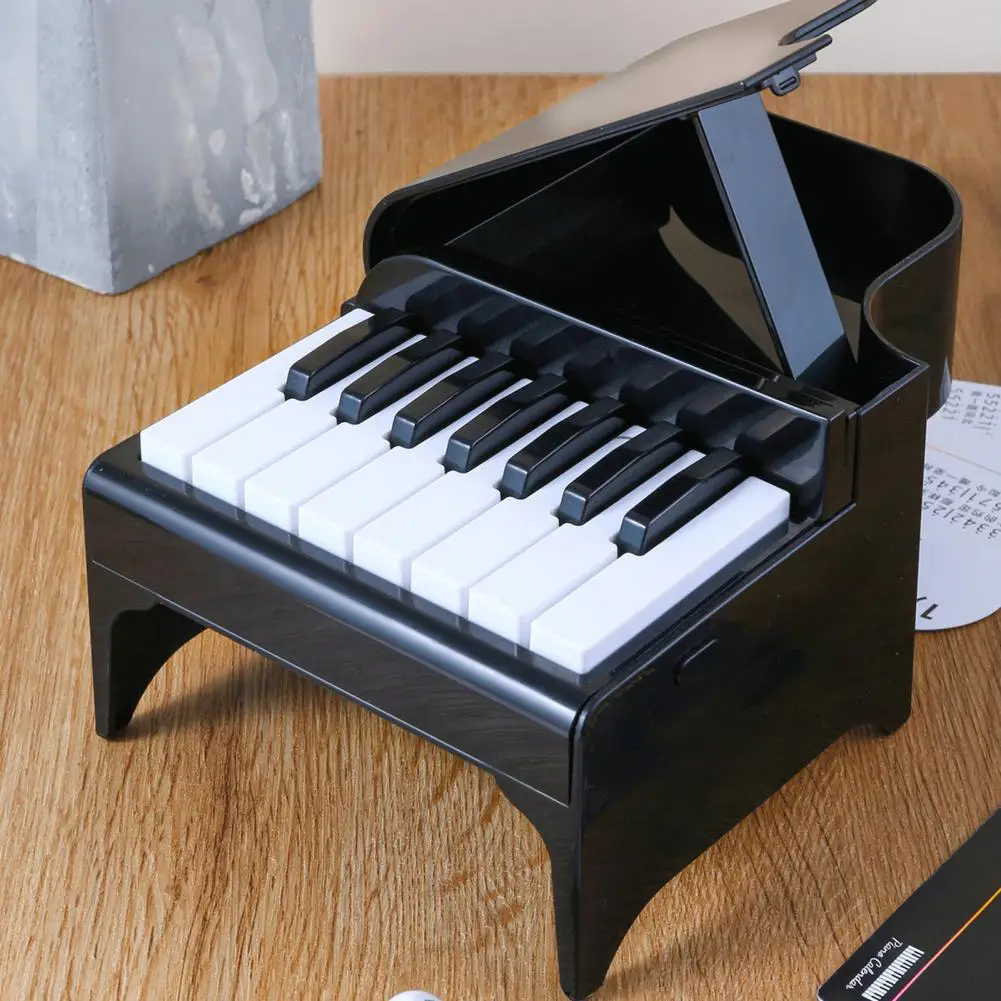 Calendario de práctica de Piano para principiantes, calendario Musical con 52 partituras musicales, recargable por Usb, decoración de escritorio 3d, 2024