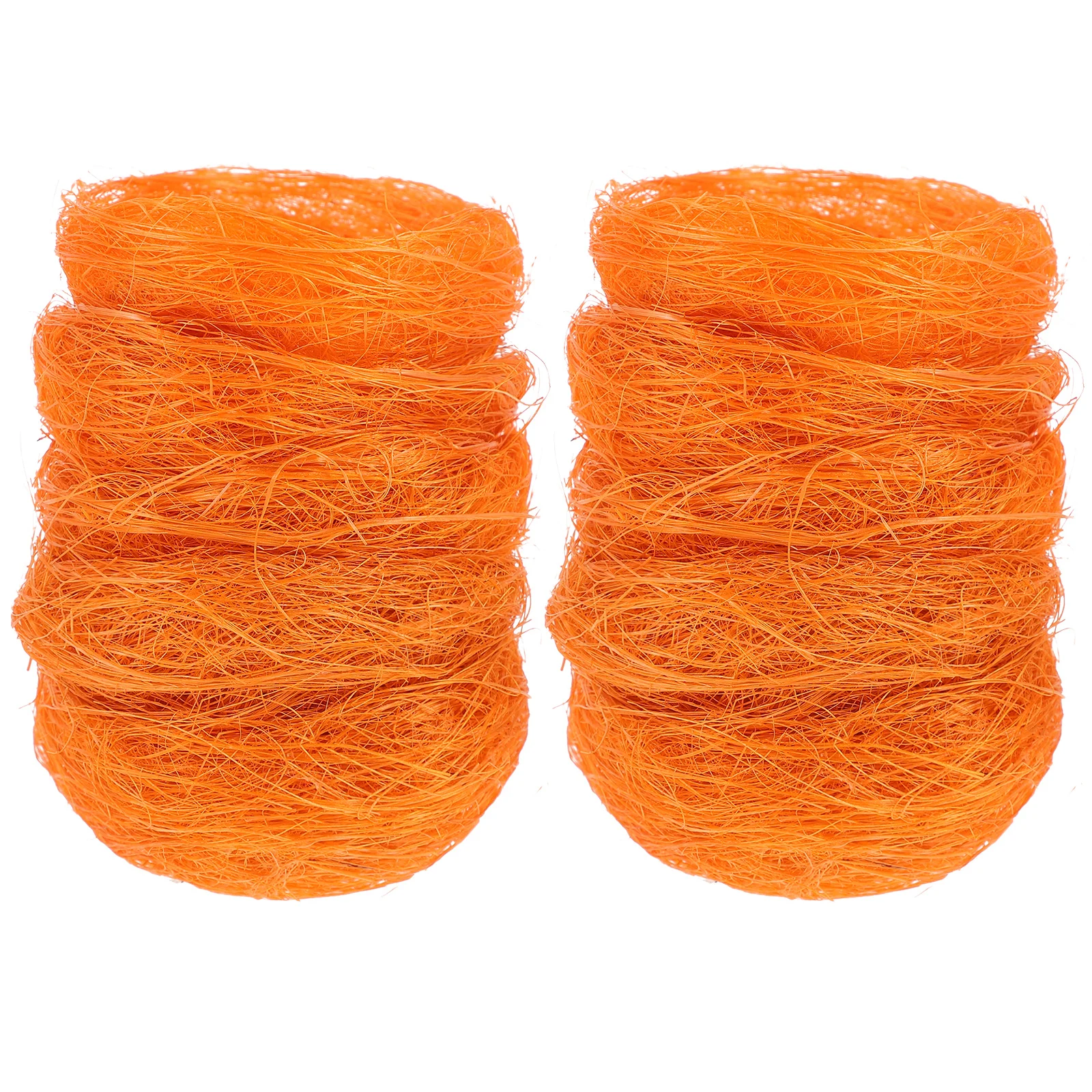 

10Pcs Simulation Bird Nest Hemp Material Garden Decoration Rustic Authentic Unique Table Easter Party Ornament