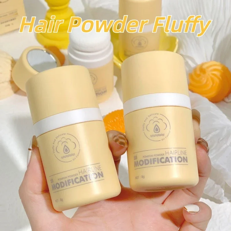 Proszek do włosów puszysty zwiększ objętość włosów proszek matujący naprawa linii włosów wypełniające proszki Pang linia cień w proszku makijaż włosów
