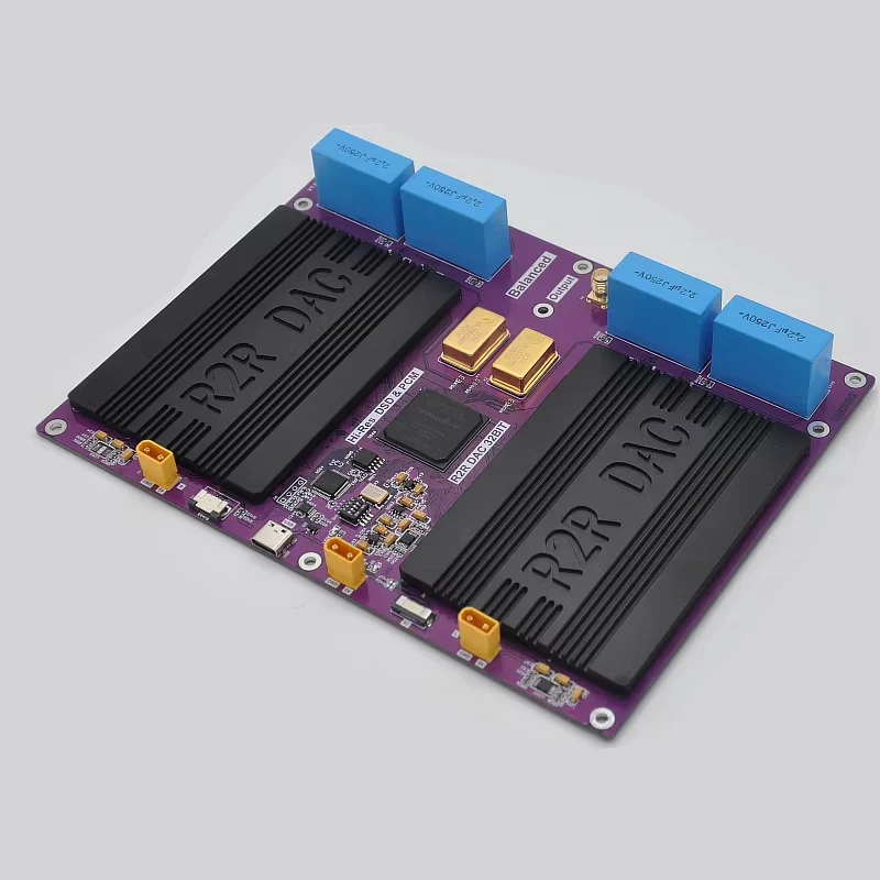 True Balanced R2r Dsd Pcm Dac Fully Discrete 32-bit Decoding Dual Decoding Tcxo Clock