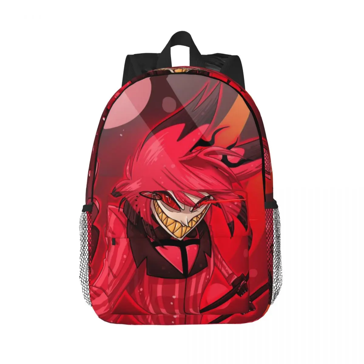 

Creative Alastor Hazbin Anime Backpack Hot Sale Daypack Boys Girls BookBag Shoulder Bags for Men Women Kids School Bag
