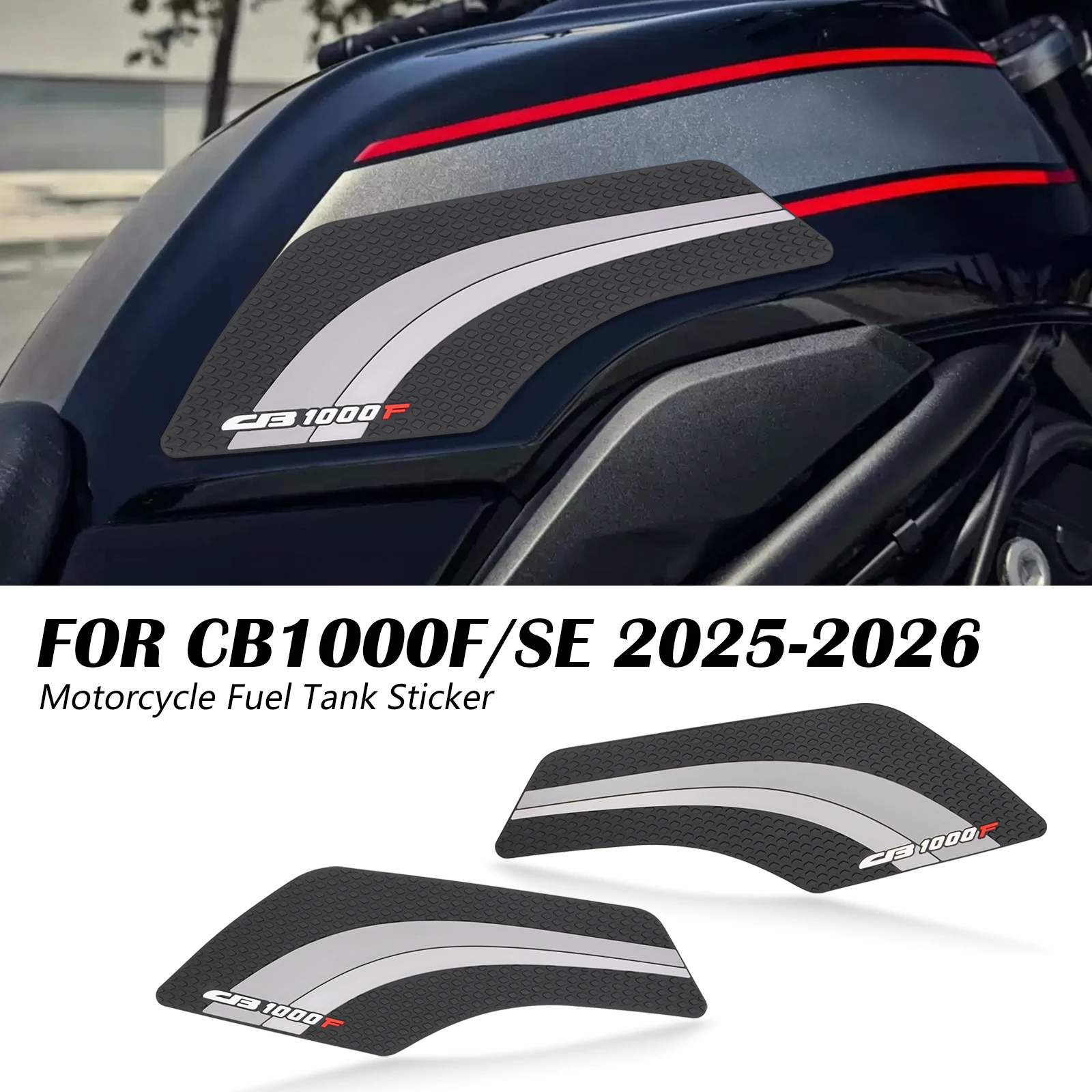 

Body Protection Stickers Accessories Motorcycle Fuel Tank Pad Knee Grip Decal For Honda CB1000F CB1000F SE 2025 2026