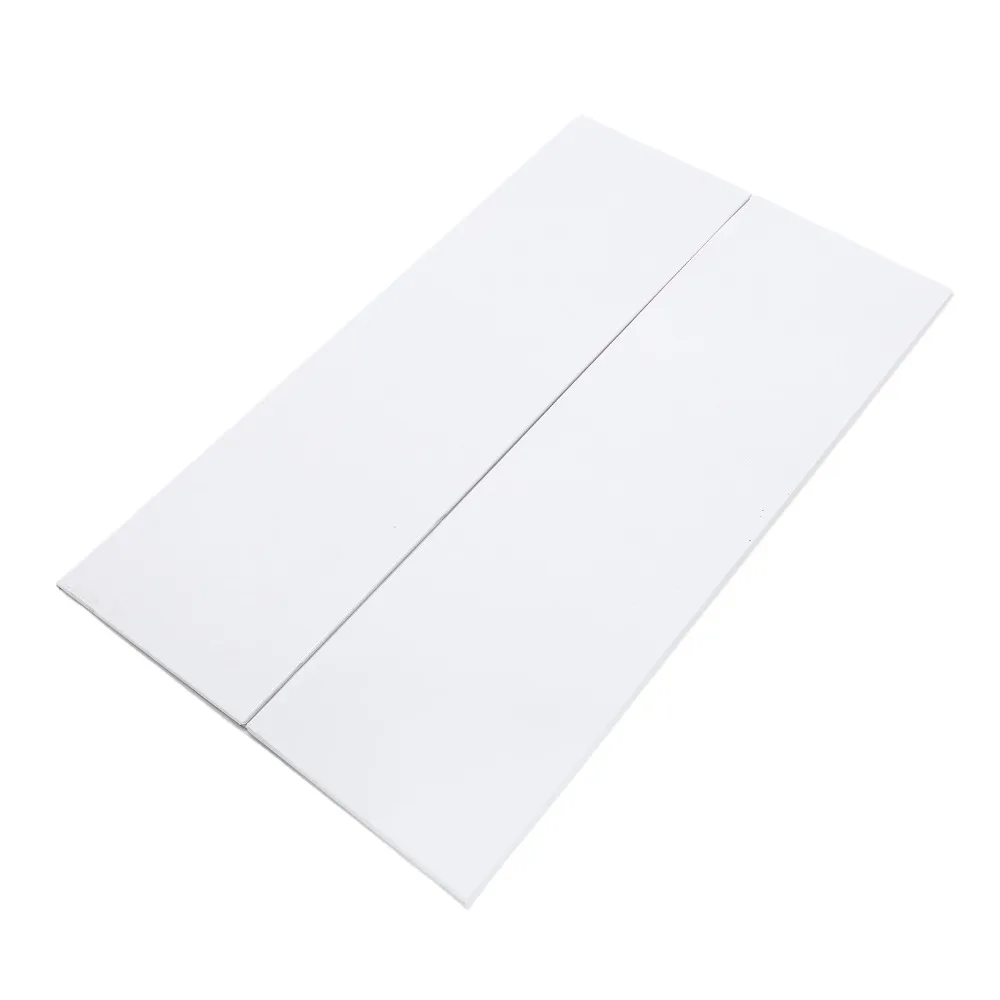 20/30 Places Paper Material Microscope Slide Box 20/30 Slides Capacity White Specimen Slide Holder Foldable Flat Plate Shape