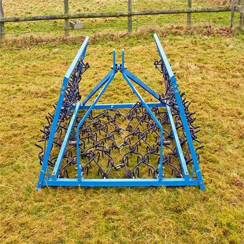 High Quality Yard Tuff 5 X 4 Foot Steel Durable Chain Rake Field Leveling ATV Drag Harrow