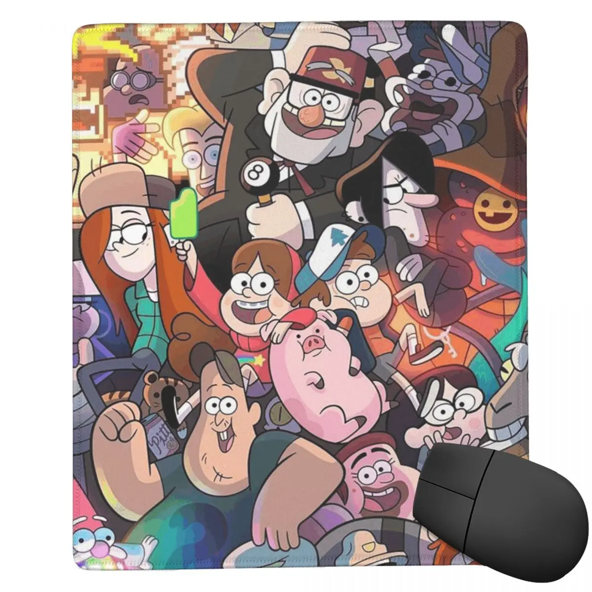 Gravitys Falls Mouse Pad Computer Keyboard Mouse Mat Gamer PC Laptop Desk Mat Office Accessories