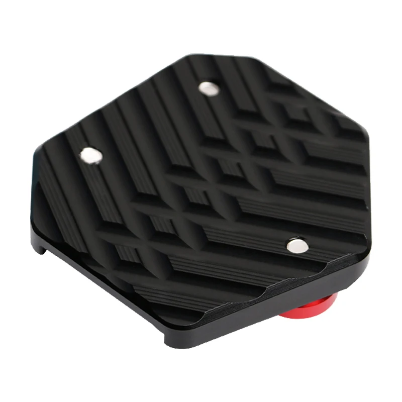Moto CNC Piede Cavalletto Laterale Ingranditore Estensione Pad Misura Per Honda rebel500 250 300 REBEL CMX300 CMX500 Cavalletto Ingrandire Piastra