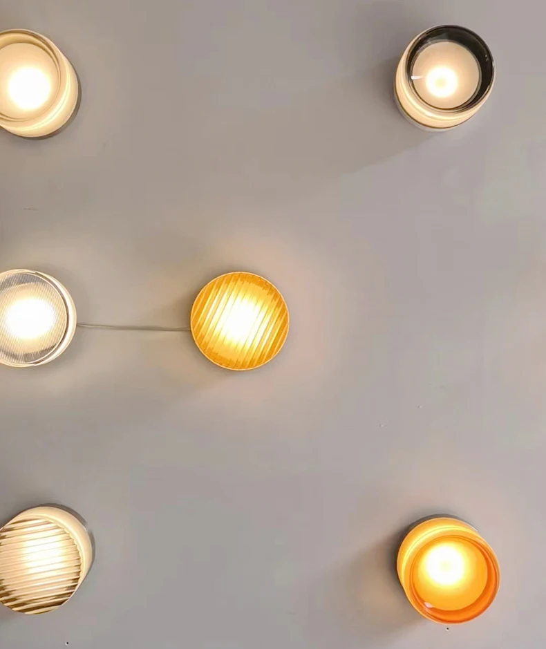 Nordic Simple Acrylic Wall Light Bedroom Bed Wall Light Atmosphere Light Corridor Balcony Ceiling Light Waterproof Wall Light