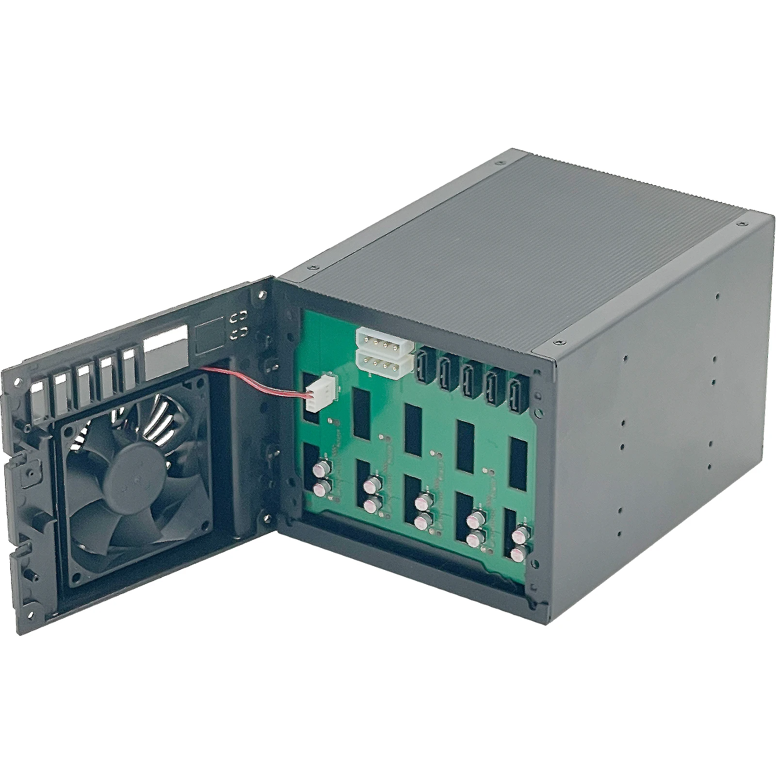 ZhenLoong Optical Drive Hot Swappable Hard Disk Module Chassis Storage Expansion 5.25 "a 3.5" HDD Hot-swap Cage Adapter