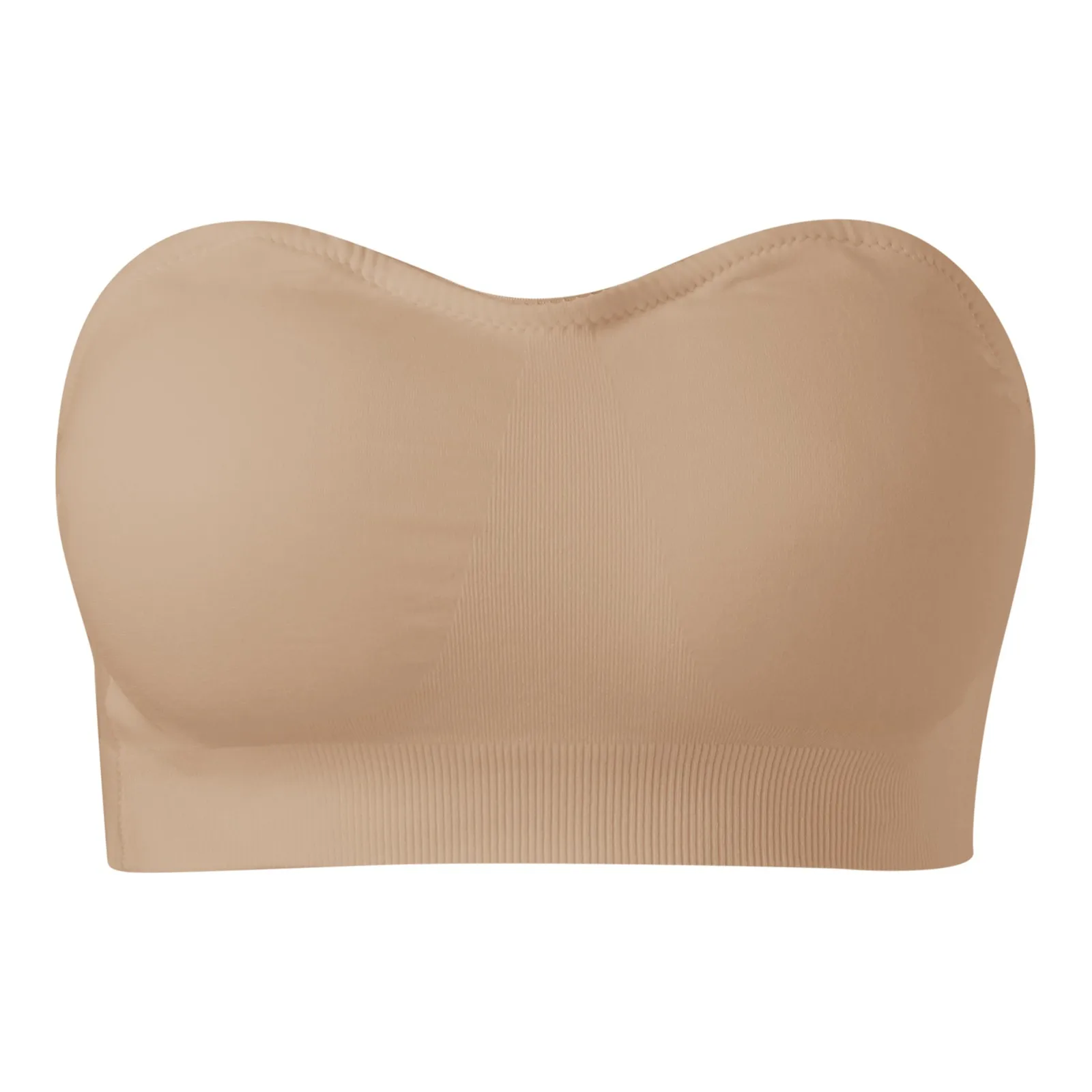 Full Support Bra Strapless Push up Plus Size Seamless Bra Underwire Convertible Smoothing Sports Bras for Women Tank Top