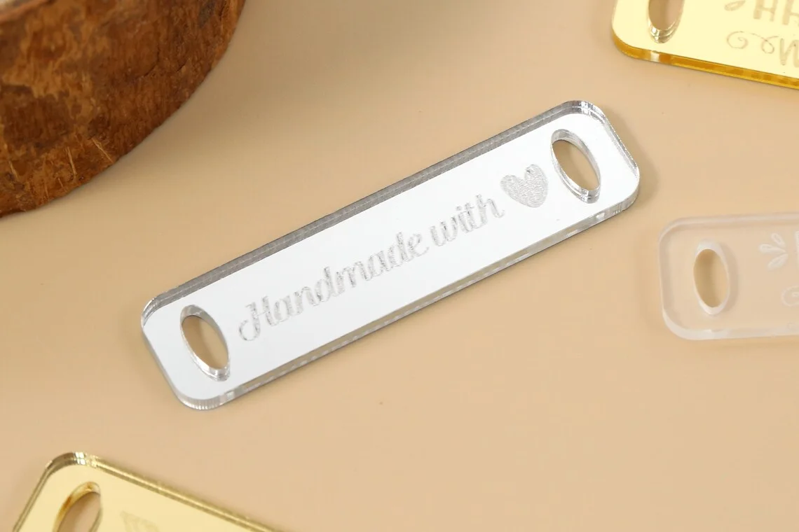 30/50/100pcs Personalized Hand - Sewing Label 评论和价格