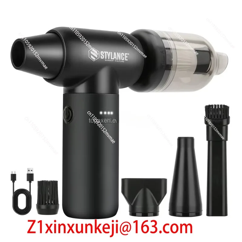 2 in 1 Cordless Electric Air Filter, 2500 MAh Reusable Canless Air Filter for Computer Keyboards