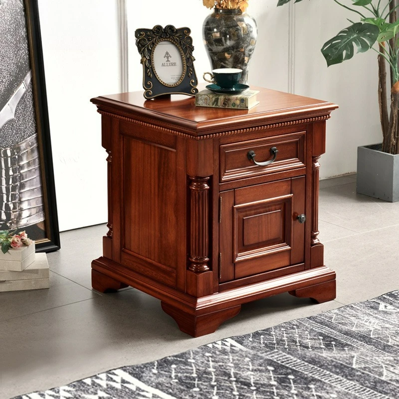 

Compact Versatile Customizable American all solid wood corner table