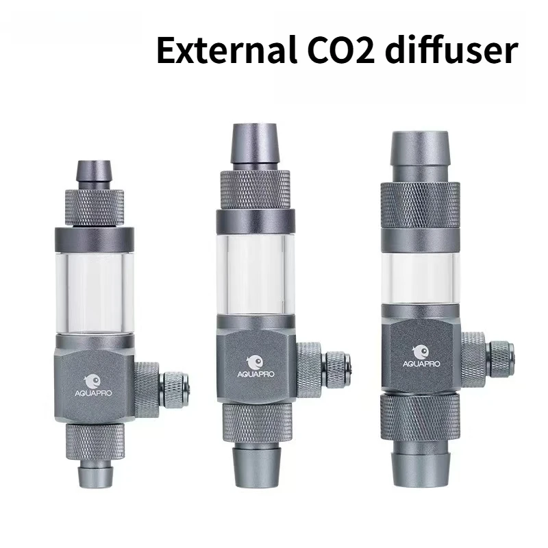 AQUAPRO External CO2 Atomizer Diffuser Sprayer Aquarium Fish Tanks Akvarium Filter Bucket Accessories Supplies Carbon Dioxide