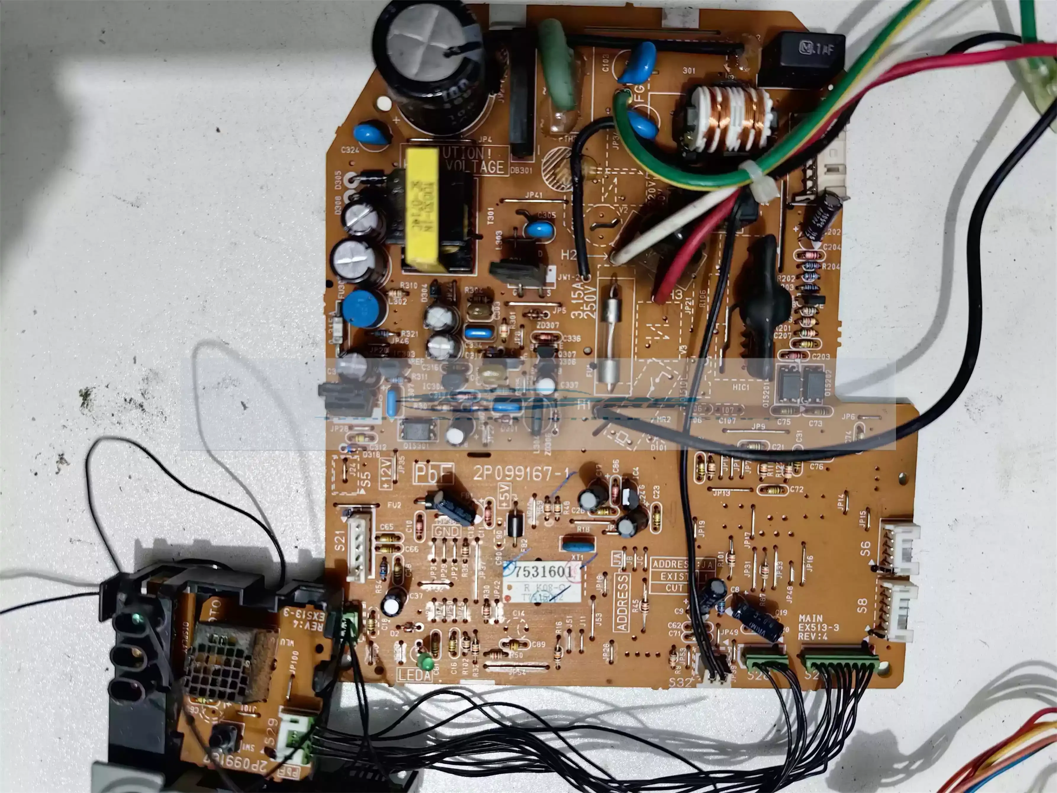 Плата компьютерной платы кондиционера 2P099167-1 FTXD50CMV2C часть