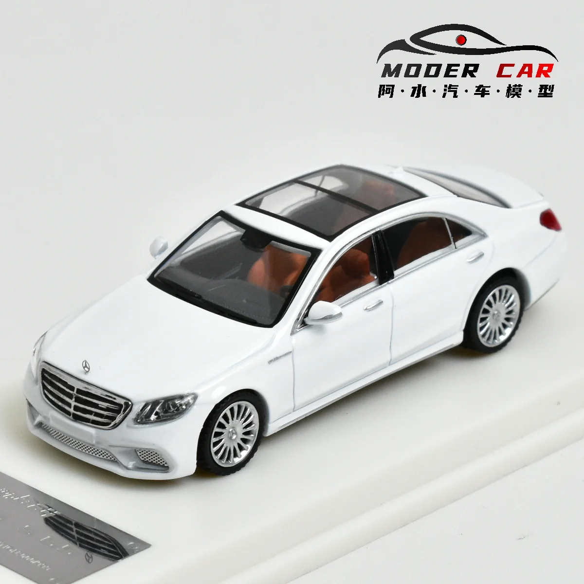 Fine Works 1:64 S65 W222 Diecast Model Car