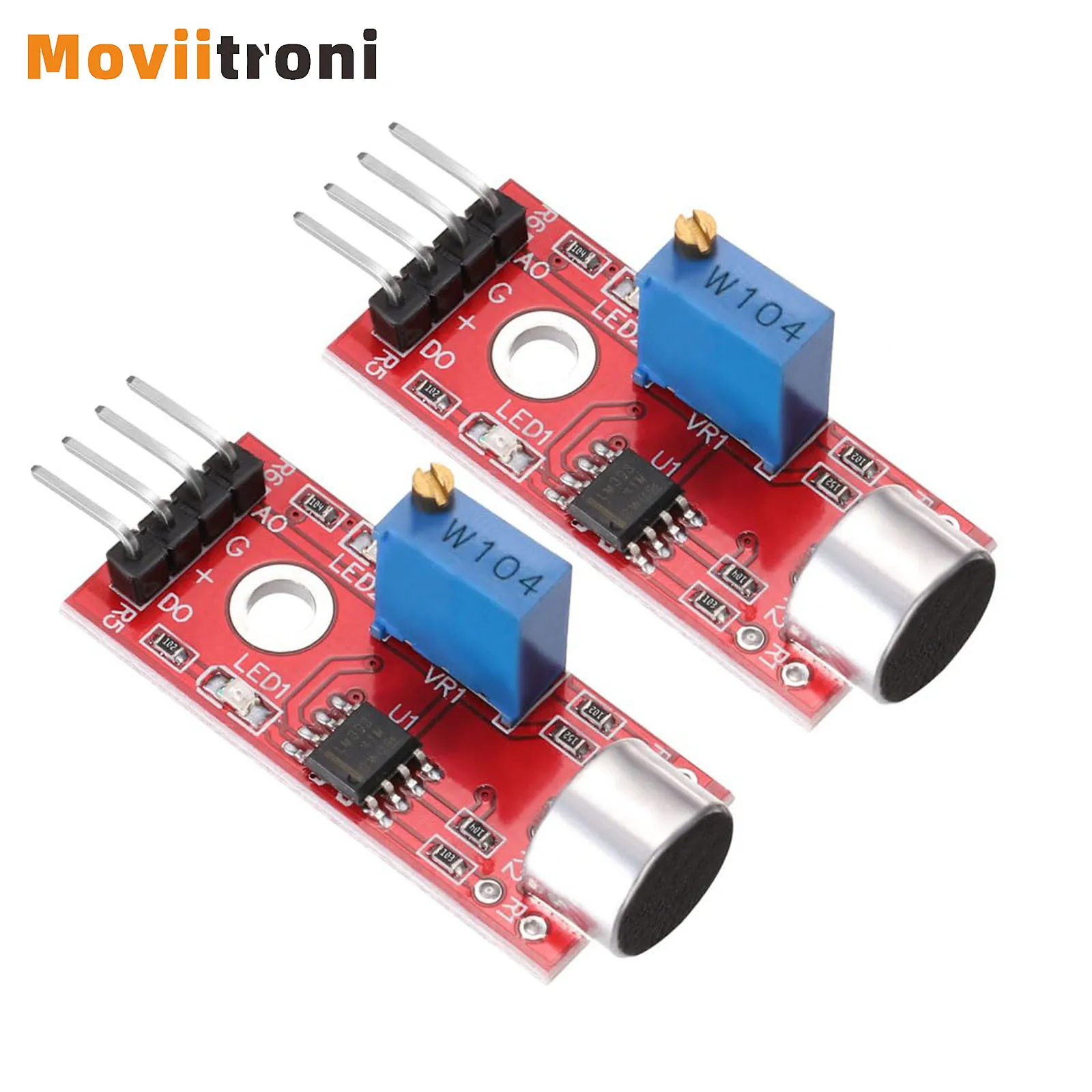 1 stücke/2 stücke Hohe Empfindlichkeit Sound Mikrofon Sensor Erkennung Modul Für AVR PIC KY-037 Sound Erkennung Sensor Modul sound Senso