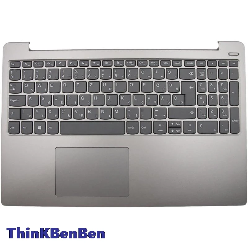 HU Hungarian Mineral Gray Keyboard Upper Case Palmrest Shell Cover For Lenovo Ideapad 330S 15 15IKB 15AST 15ARR 5CB0R58177