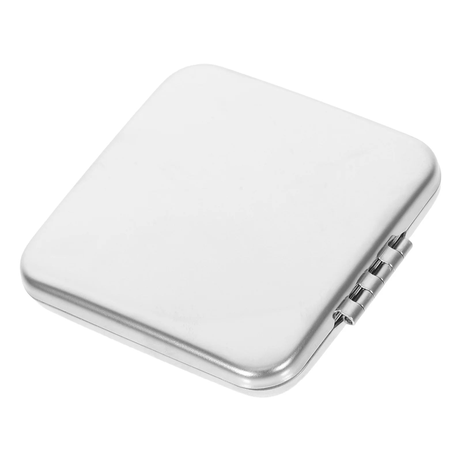 กระจกพกพาสแตนเลสขนาดกะทัดรัด กระจกแต่งหน้าพกพาขนาดเล็ก กระจกมือถือสำหรับเดินทาง กระจกมินิสำหรับผู้หญิง กระจกมือถือ