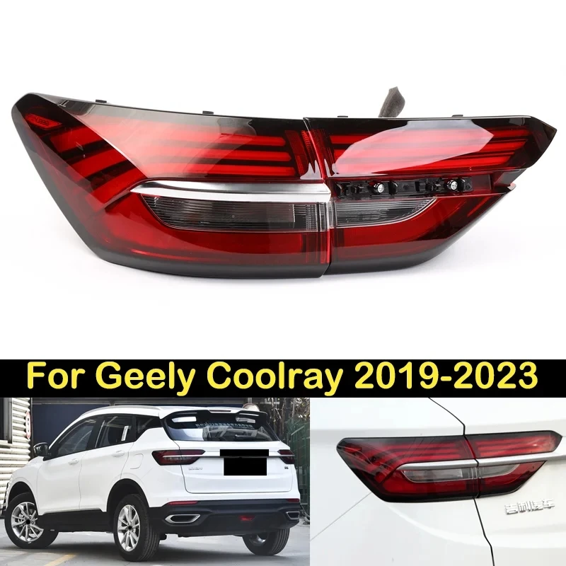 

Taillight For Geely Coolray 2019 2020 201 2022 2023 Brake Light Rear bumper Taillights taillamps tail light