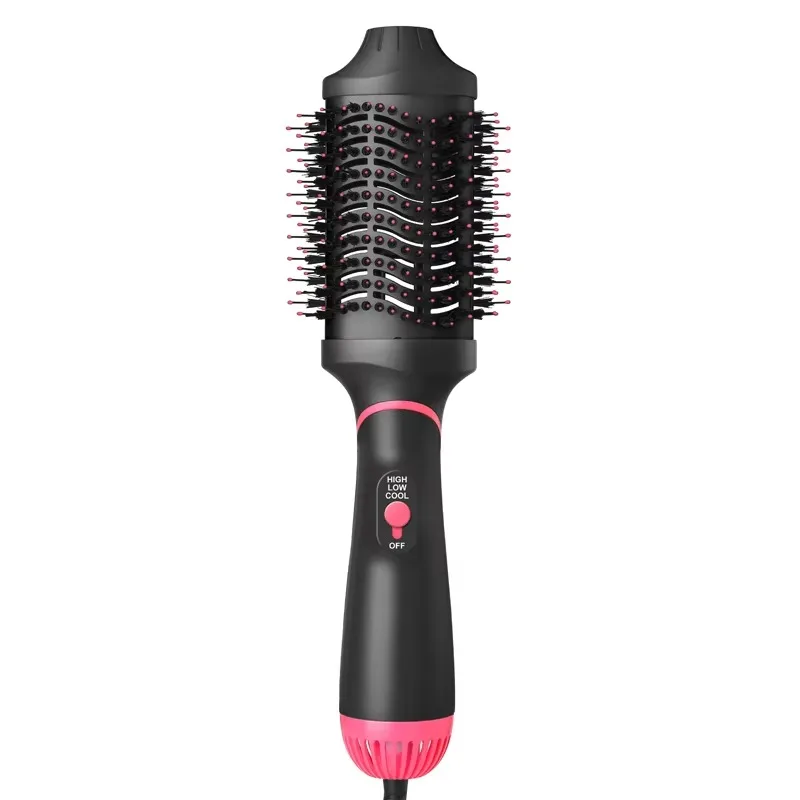 2Pcs Set One Step Hot Air Brush Styling Comb Professional Hair Dryer Hair Styling Tool