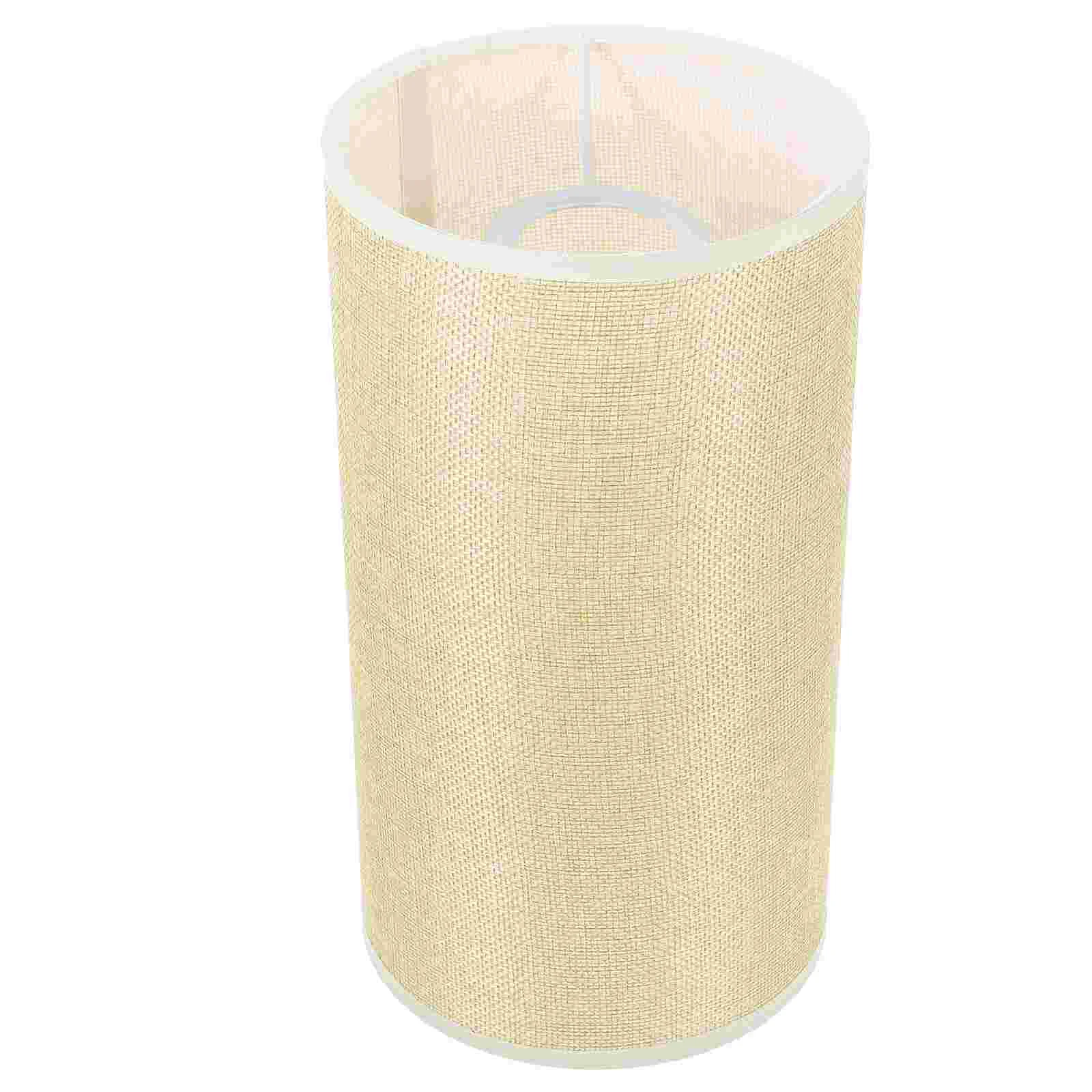 

Lampshade Cloth Drum Table Light Clip Standing Cover Replacement Decorative Shades For Bedside Desk