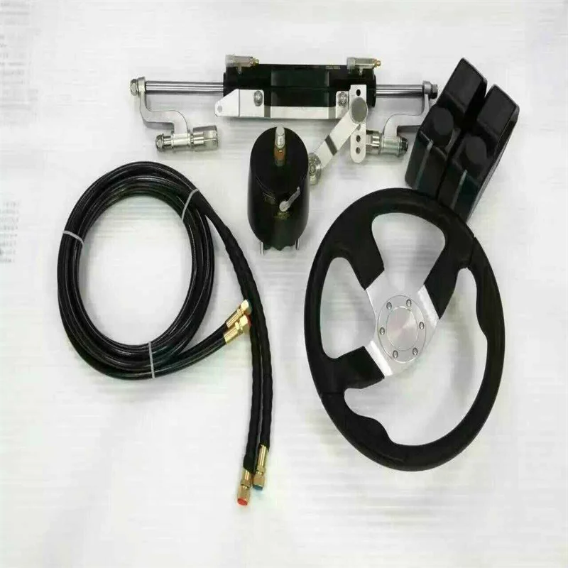 

Outboard Motor Directional Hydraulic Control Outboard Motor Hydraulic Steering General Hydraulic Rudder Wheel