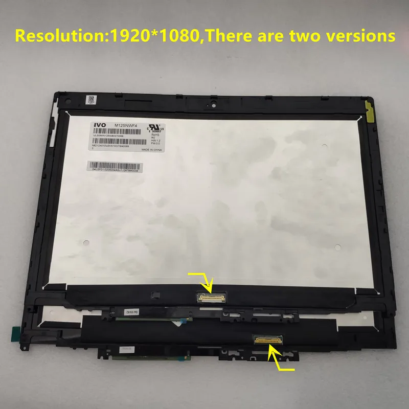 Pantalla LCD táctil para Lenovo Yoga 260, montaje para 01HY609, 01HY611, 01AY897, 01AX903, 01HY616, 01AX907, 01AY894, 01HY615, 01HY619