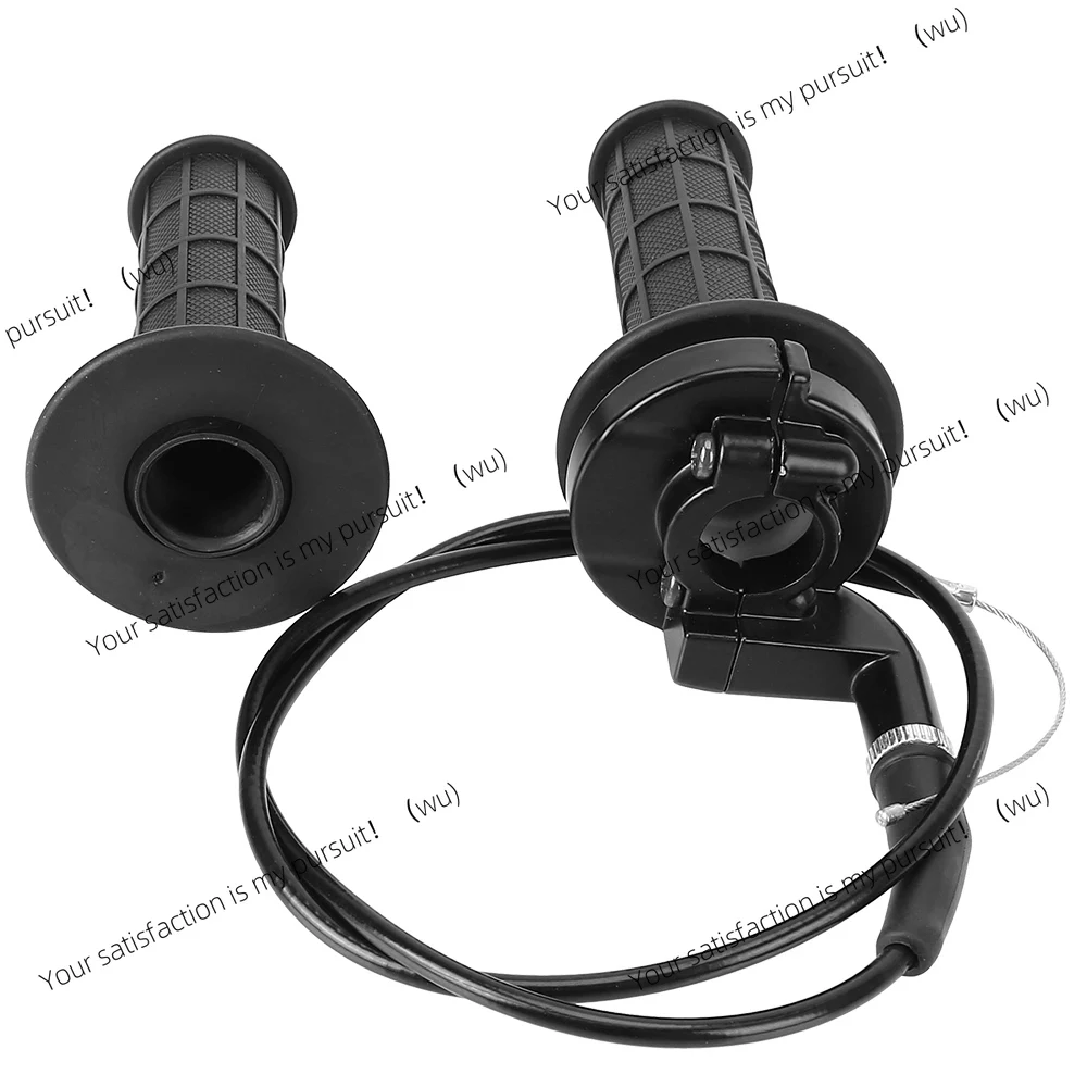 1Pair Universal Motorbike Accessories Handle Bar Handle Grips and Cable Set 7/8