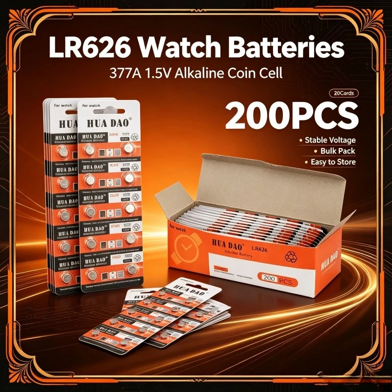 2-50Pcs AG4 1.55V Alkaline Button Battery 377 LR626 SR626SW SR66 LR66 For Watch Toy Remote Control Camera
