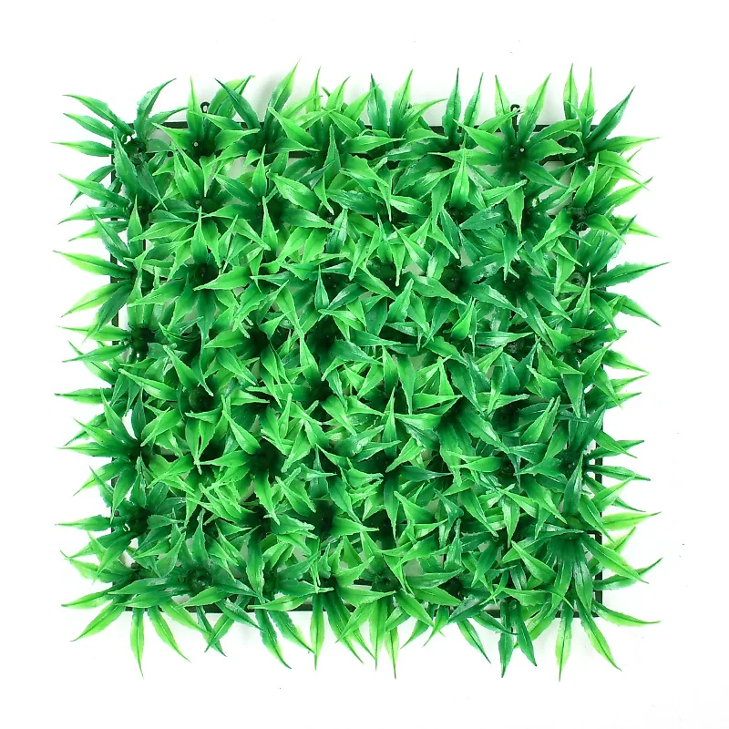 25cm künstliche Pflanze Rasen gefälschte Gras Teppich Hintergrund Wandbehang Eukalyptus Blatt Matte Vegetation für Hausgarten Hochzeit Dekor – Detail 7
