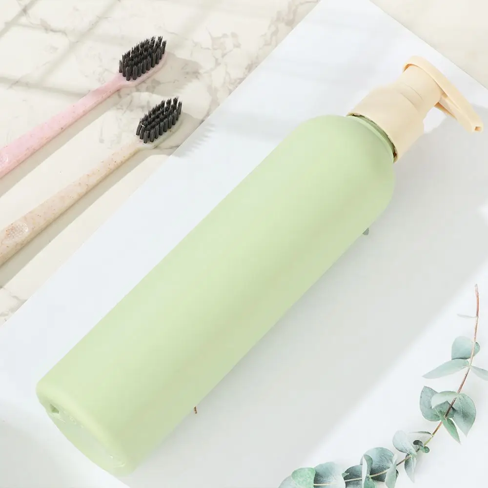 200ML~500ML Portable Rustproof Round Bottles for Liquid Lotion Foaming Soap Dispenser Refillable Shampoo Shower Gel