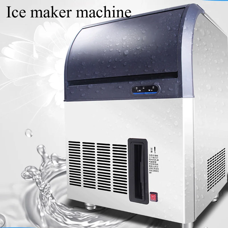 

PBOBP 70KG/24H Ice Production Commercial ICE MAKER Electric Ice Cube Maker For Tea Shop/Bar/Large Capacity Ice Making Machine