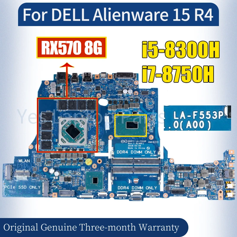 

Материнская плата для ноутбука DELL Alienware 15 R4 0M3VK3 0DPPM3