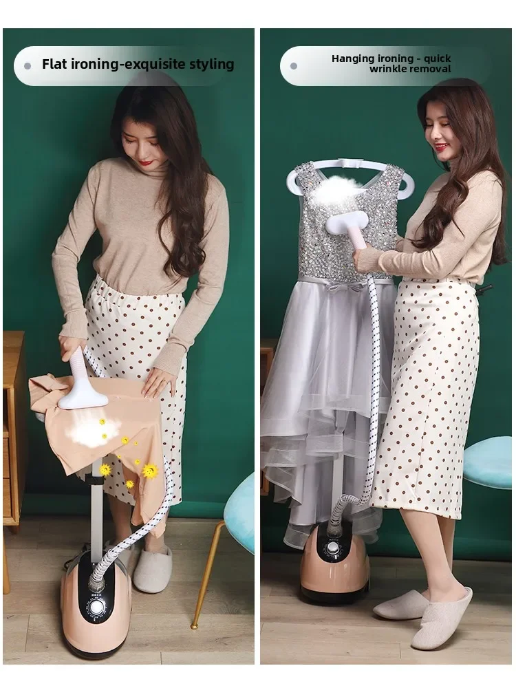 Household Handheld Garment Steamer Vertical Portable Clothes Ironing Machine for Fabric Wrinkle Removal