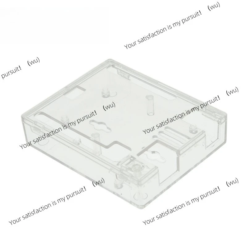 For Arduino UNO R3 Black ABS Plastic Case Transparent Box