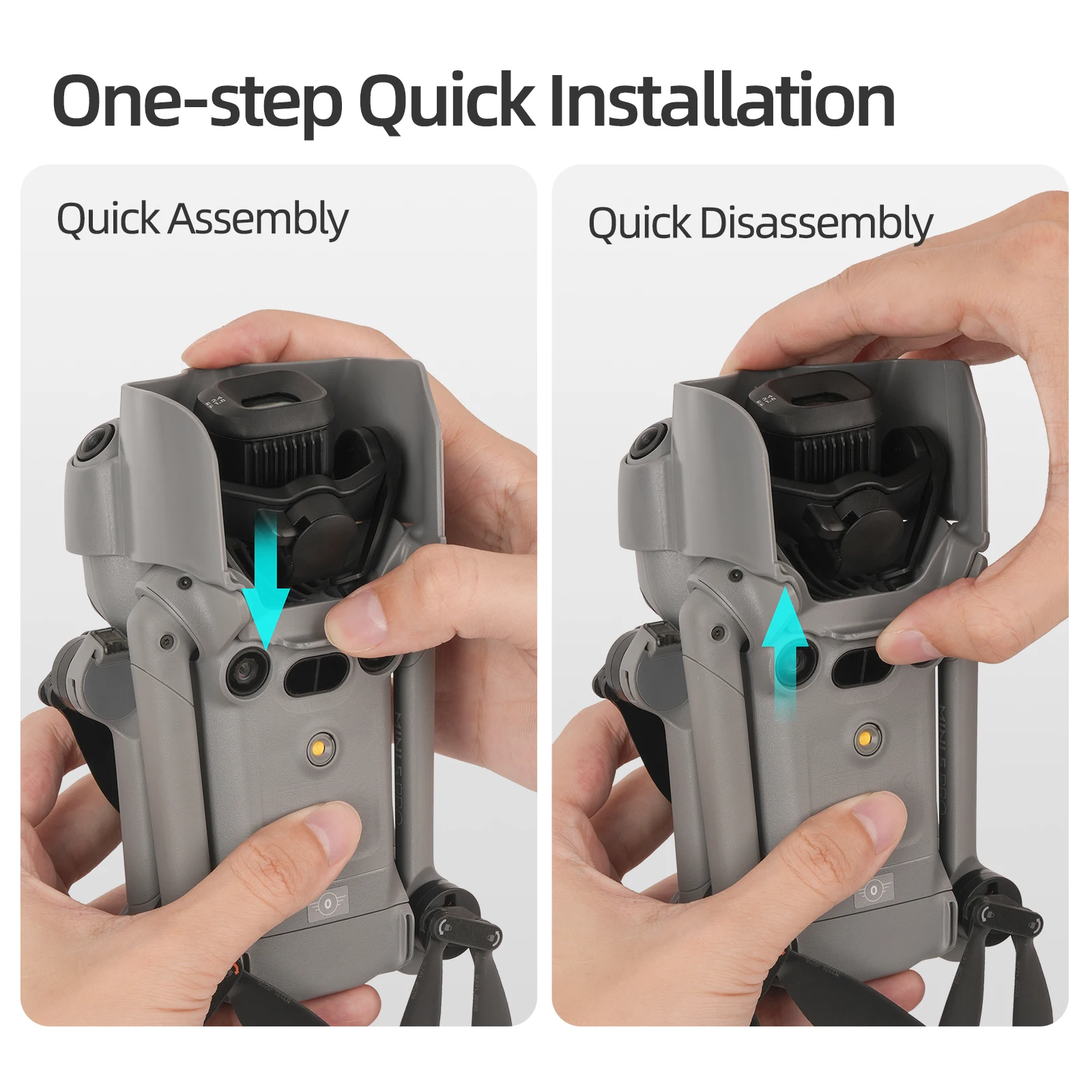 

Lens Hood for DJI Mini5 Pro Gimbal Guard Protective Cover Anti-glare Sunshade Lens Screen Protector Cap Lens Sun Cover Accessory