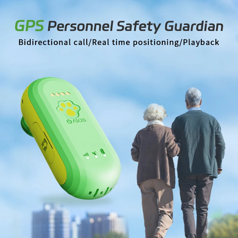 Osobisty Inteligentny Lokalizator GPS Wyłączony SOS Bezprzewodowy Alarm 4G Lokalizator Dzieci Seniori Starszy PC Śledzenie Widok Aplikacja Android LBS GSM Starszy