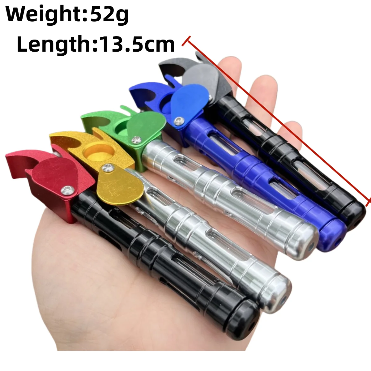 1Pc Random Beer Bottle Soda Cap Opener With Aluminum alloy Tips Man Gift Tobacco Accessories