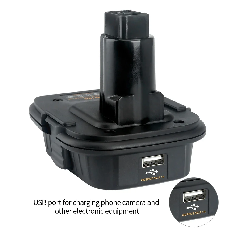 Imagem -03 - Versão Atualizada 18v Adaptador de Bateria Conversor Dca1820 para Dewalt 18vconvertido para Li-ion Carregador Ferramenta Baterias Dewalt Novo