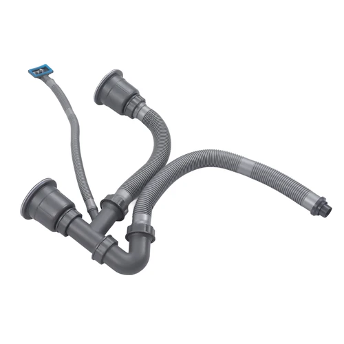 Kit de drenaje de doble manguera para fregadero de cocina, drenaje rápido, desodorantes múltiples expandibles, Kit de drenaje Universal para fregadero de cocina