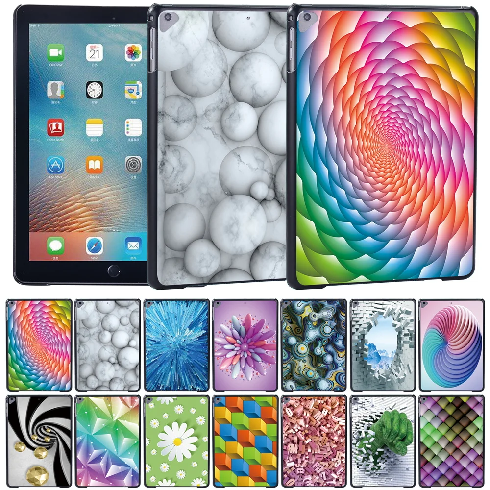 

Tablet Case for Apple IPad 9th Gen 10.2/Mini 1/2/3/4/5/iPad 2/3/4/iPad 5th 6th 7th/2020 8th Gen 10.2 3D Print Back Case