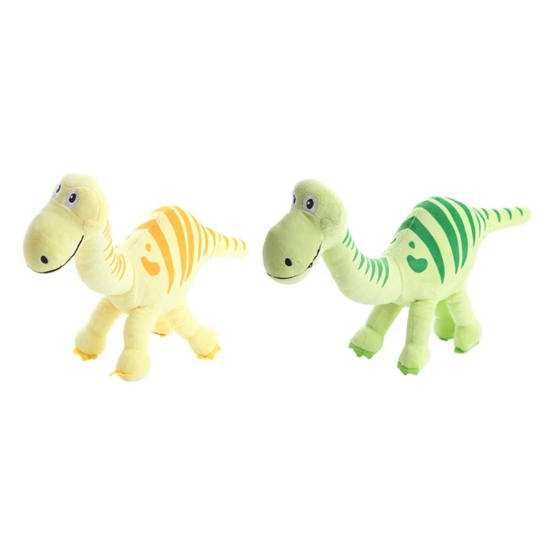 Interactive Stuffed Dog Chew Toy for Small and Dogs Plush Squeaking Toy Dinosaur Reducing Boredom