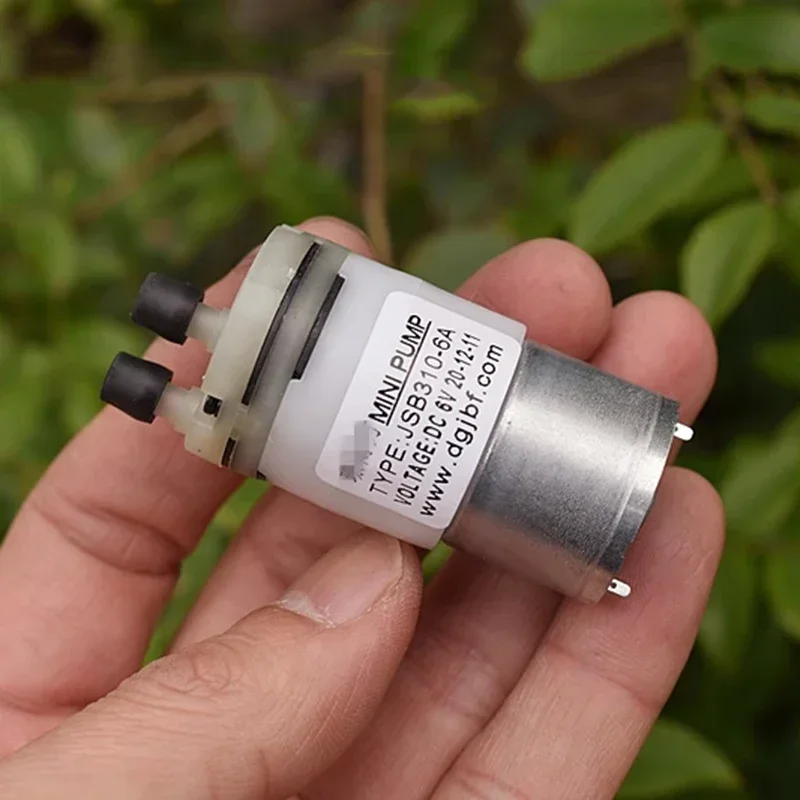 

Micro Mini 310 Motor Diaphragm Water Pump JSB310 DC 5V 6V Negative Pressure Self-priming Suction Pump DIY Water Dispenser Tank