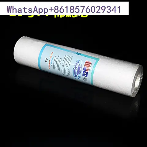 10PCS 10 inch PP melt blown filter cartridge PP cotton 1 5 10 20 micron filter universal for water purification