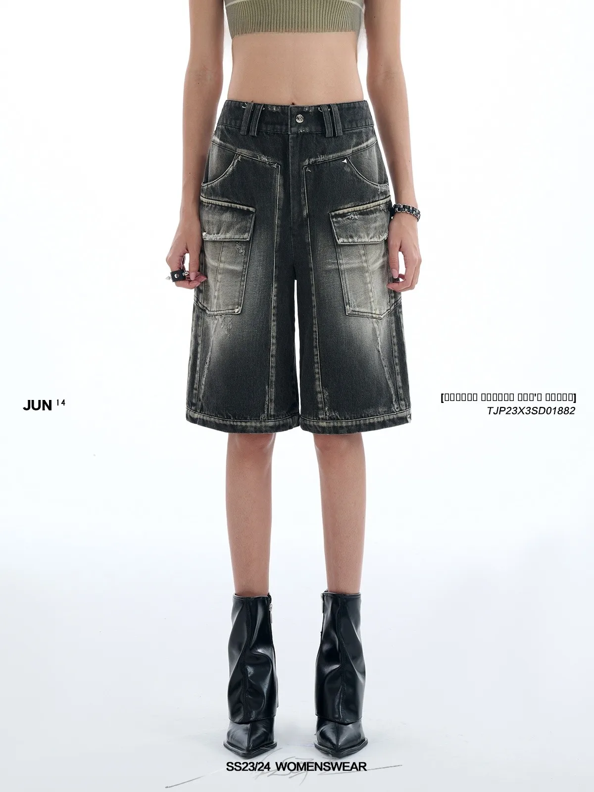 

TIWILLTANG Винтажные джинсовые шорты для женщин, летние, прямого кроя, с завышенной талией, повседневные, модные