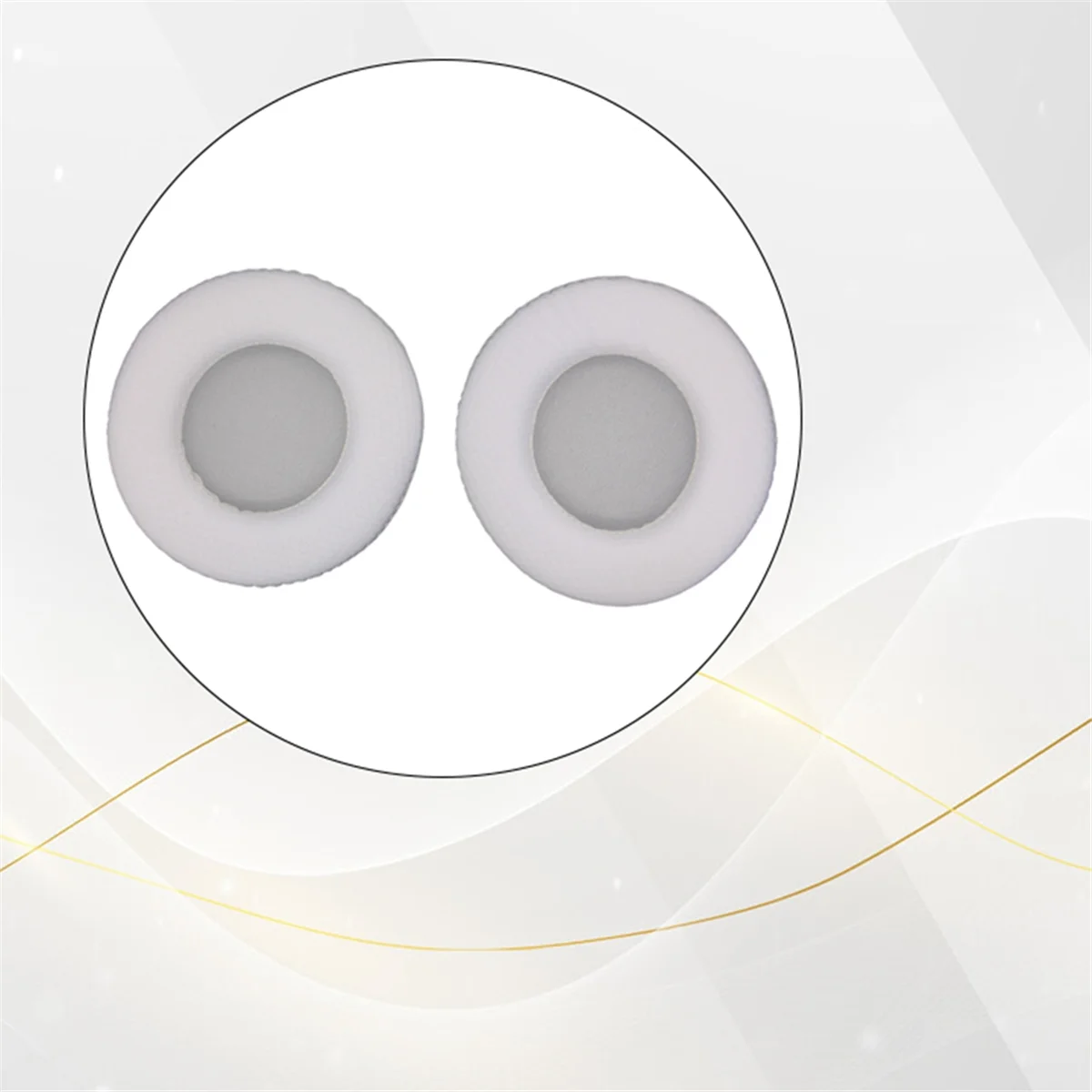 

New 3C-Universal Ear Pads 85mm for Headphones Covers Replacement Soft Sponge Breathable Mesh Round Cushions