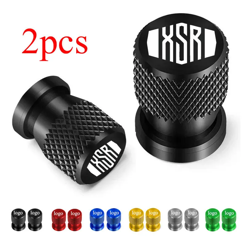 2 шт. аксессуары для мотоциклов для YAMAHA XSR700 XSR 700 XSR900 XSR 900 XSR125 155, металлические колпачки для штока клапана воздушного порта