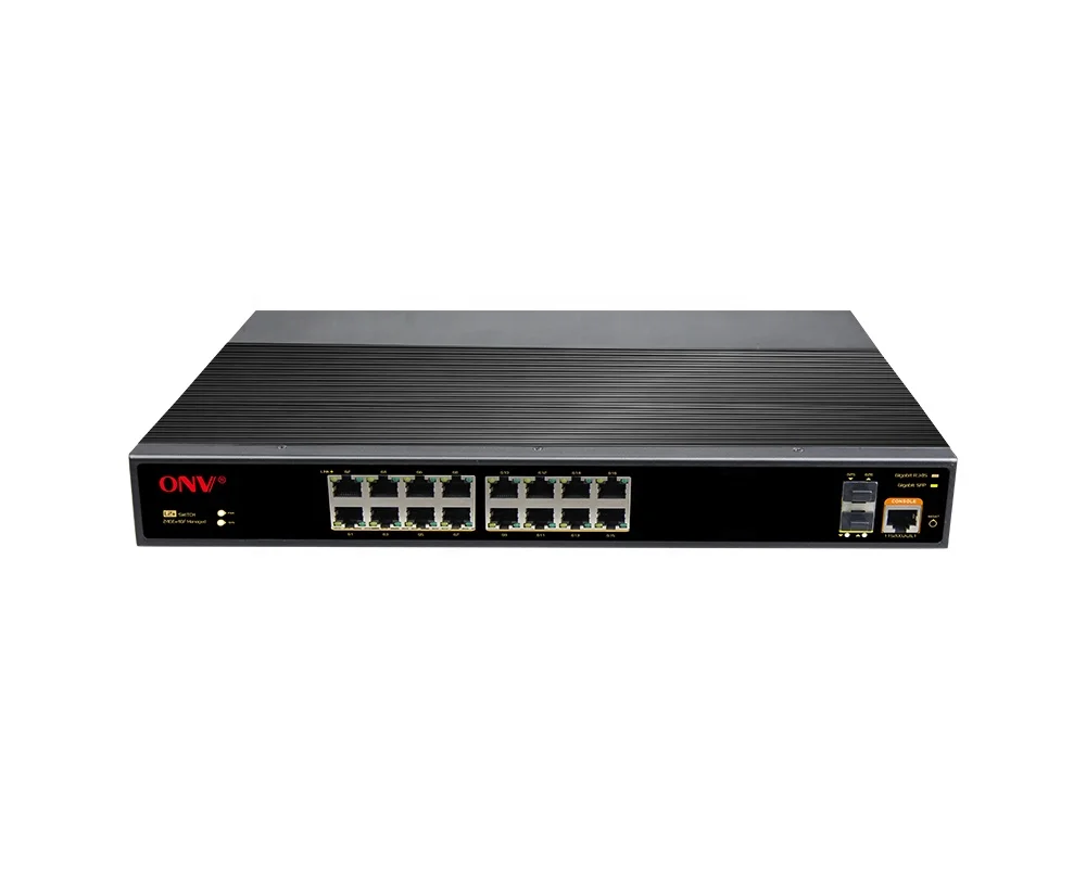 

OEM manufacturer 16 port ethernet sfp switch smart desktop industrial fast ethernet port switch